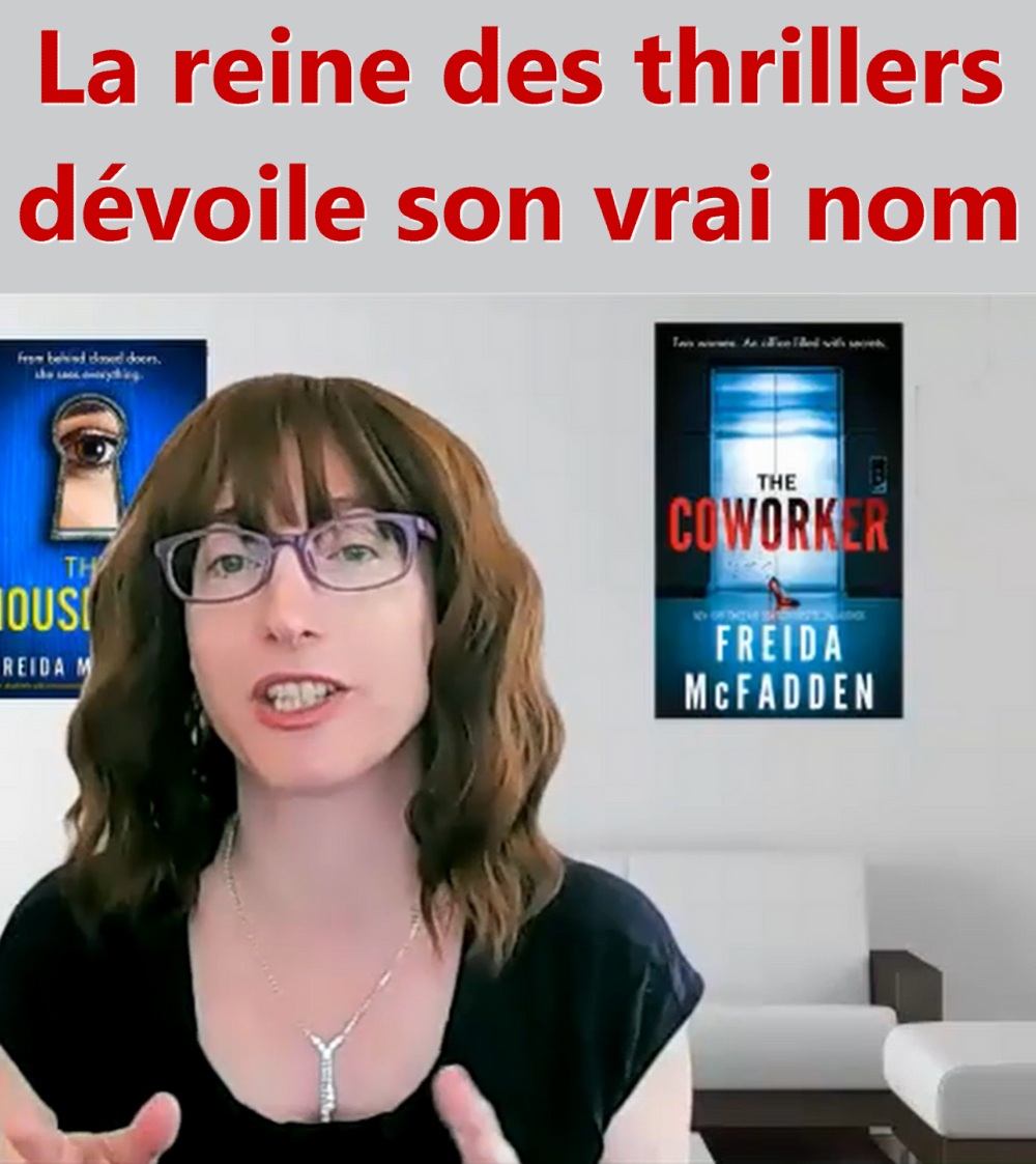 La reine des thrillers dévoile son vrai nom